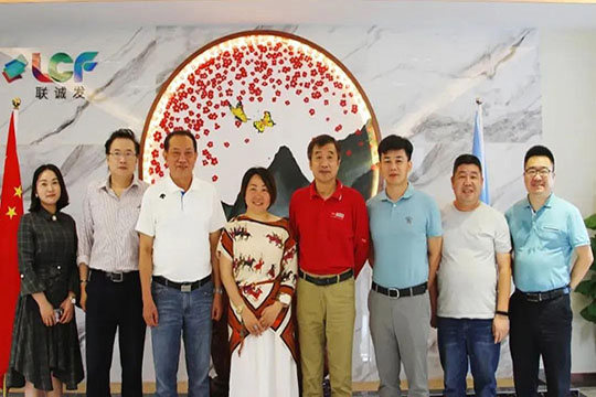 中國光學光電子行業協會蒞臨聯誠發, 創新發展獲高度贊揚！