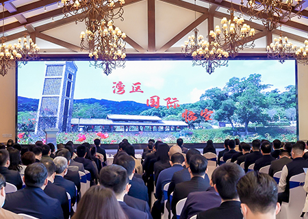 聯誠發小間距LED顯示屏震撼亮相深圳寶安！